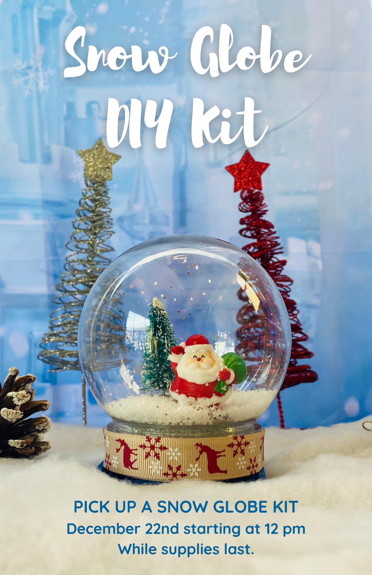 Snow Globe Kit  Salinas Public Library