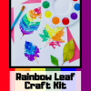 Rainbow leaf craft