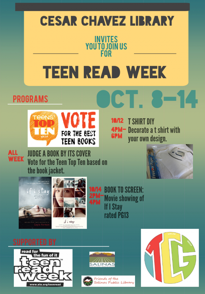 Teen Read Week Flyer