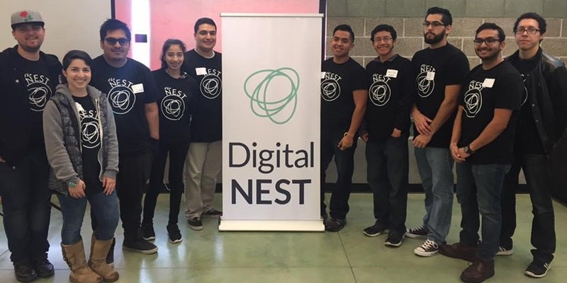Digital Nest students