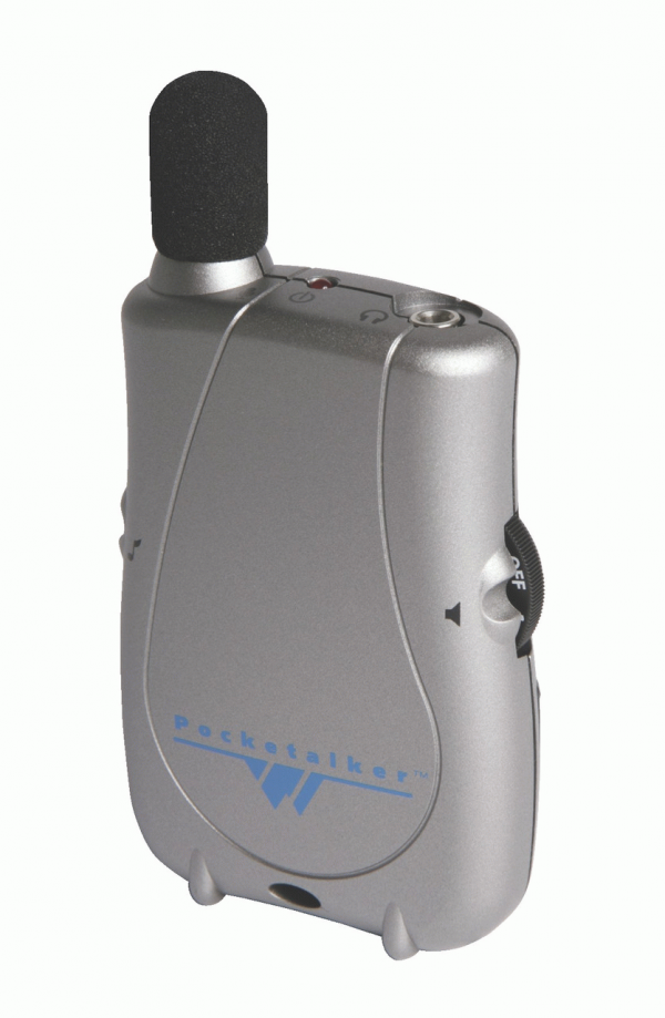 Pocketalker personal amplification device
